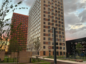 Апартаменты Истоман Студия вид на пруд