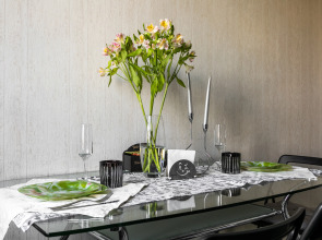 Апартаменты с 3мя комнатами NevaBed в небоскребе