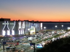 Квартира студия с видом на Амур и город