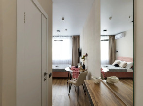 Апартаменты Уютная Дизайнерская Студия у Метро Ботанический Сад