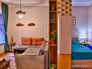 Квартира Дом библиотекаря с балконом