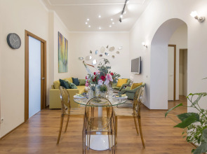 Квартира GM Apartments Стильная Трехкомнатная на Бульварном кольце