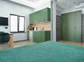 Studiya s Panoramnym Vidom na Zashchitnikov Kavkaza 114 Apartments