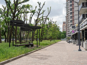 Апартаменты Новая Современная Студия у Парка Галицкого