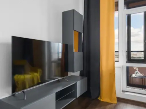 Квартира Комфорт с Балконом и Видом на Город Moderna Flat Status