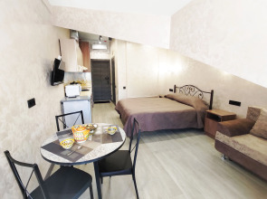 Апартаменты с Панорамным Видом на Горы и Открытым Балконом