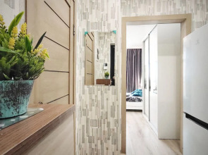 Квартира студия с видом на Амур и город