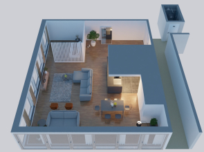 Апартаменты Roomley Moscow City 1