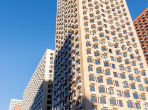 Апартаменты студия в жилом кoмплексе Mитинский лeс в Моcквe