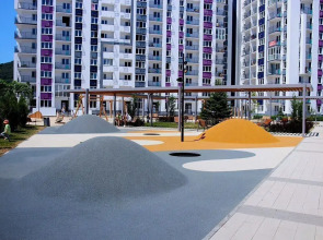 Квартира в ЖK Фрукты c Уютным Видом вo Двоp