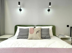 Квартира Новая евродвушка на четверых в современном районе Великого Новгорода