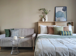 Квартира Velvet с балконом и видом на реку