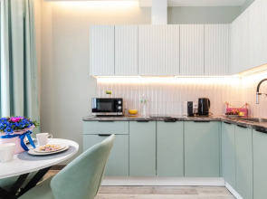 Апартаменты «Голубика, комфорт» в районе ВДНХ «Эстет Апарт»