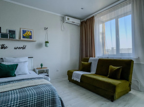 Квартира студия Green FOX в центре города