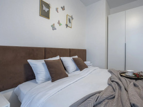 Квартира Уютная евро-однушка с модульными спальными местами