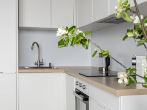 Квартира Moscow Deluxe Apartments Comfy Studio Berzarina