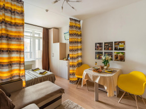 Апартаменты Студия Yellow Star в Балтийской Жемчужине