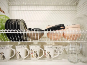 Квартира с видом на город в центре Хабаровска