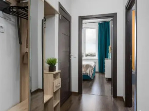 Квартира Комфорт с Балконом и Видом на Город Moderna Flat Status