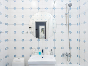 Апартаменты Lalapart Aquamarine с балконом у метро Дмитровская