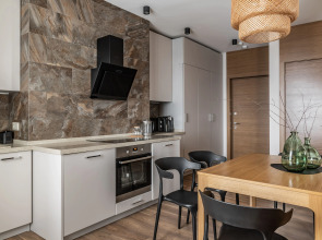 Квартира Moscow Deluxe Apartments Family suite city view-2