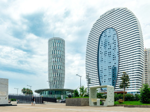 Квартира Vintage Haven Studio - Bohemian Style in Alliance Palace