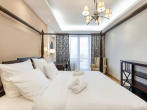 Апартаменты БонАпарт с панорамным видом на Москва-сити