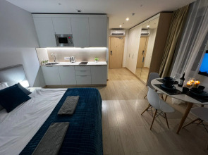 Студия Уютная с красивым видом у метро Технопарк