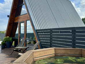 Частный дом в стиле A-frame