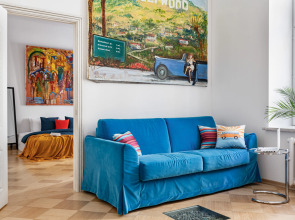 Квартира Piter Apartments Аристократ в доходном доме на Петроградке