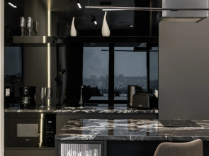 Апартаменты Loca Republic на 20 Этаже с Панорамным Видом