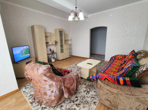 Апартаменты просторные двухкомнатные в центре Бишкека