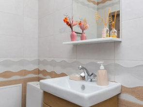 Апартаменты светлые на 16 этаже