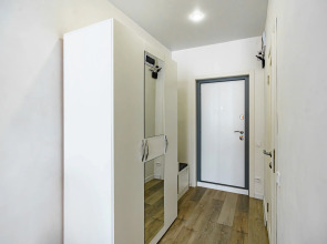 Апартаменты Брутальный Лев на 23 этаже с панорамным видом на реку