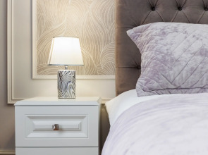 Апартаменты AURA с панорамными окнами и видом на горы