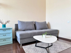 Квартира EL'HOME Евродвушка с панорамным видом на Волгу