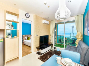 Апартаменты Grande Carribean sea view Jomtien beach