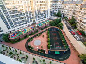 Апартаменты Sun city apartments ЖК Сокол с балконом