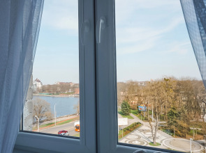 Апартаменты Zoya Apart в центре с видом на Верхний пруд и музей Янтаря