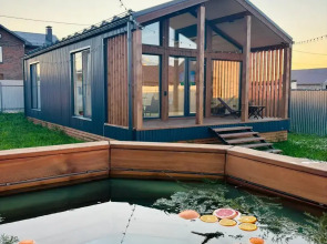 Частный дом Барн-хаус с сауной и чаном