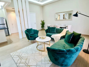 Апартаменты Marco Polo - High-rise 1BR Apt with Amazing Marina Views