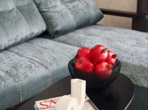 Квартира Flatirini с панорамными окнами в новом ЖК 1