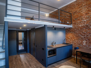 Квартира Современная двухуровневая студия