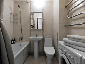 Квартира Студия Бирюза в 3 минутах пешком от метро Лесная