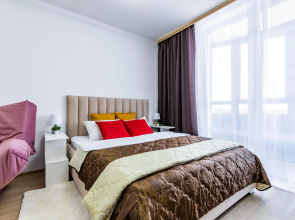 Kak Doma ryadom s parkom Lesovodov Rossii Apartments