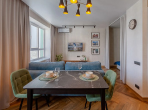 Квартира Aparts Pro+ Студия Восьмое Небо в ЖК Паново Парк