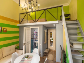 Апартаменты Nekrasoffapart Двухуровневые Green