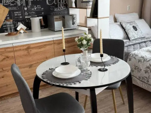 Квартира Уютная студия в 5 минутах от ТРЦ Планета