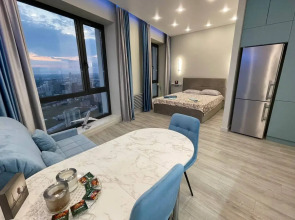 Квартира Видовая Студия в ЖК Wellton Towers