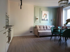 Квартира 3Е 4 Кроватей до 7 Человек 7 Мин Пешком до м Лесная